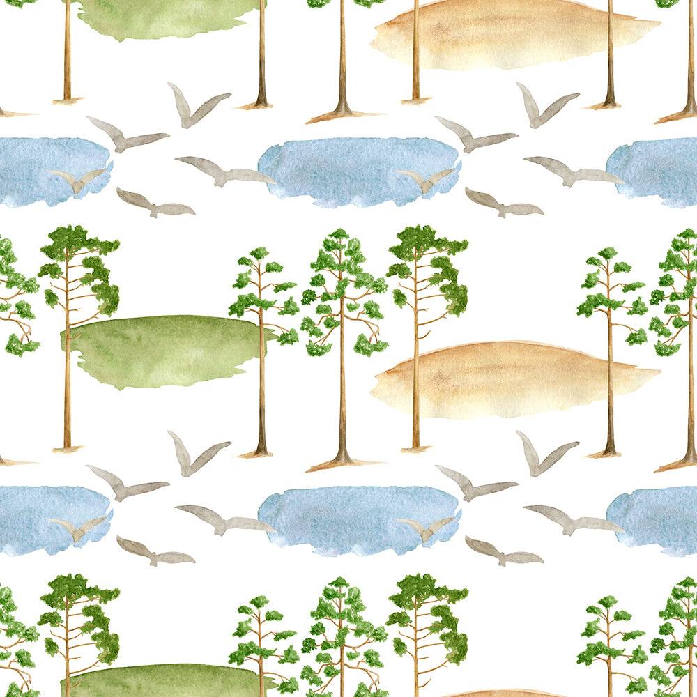 Coastal-wallpaper-eco-friendly-easy-removal-Gioia Wall Art-1