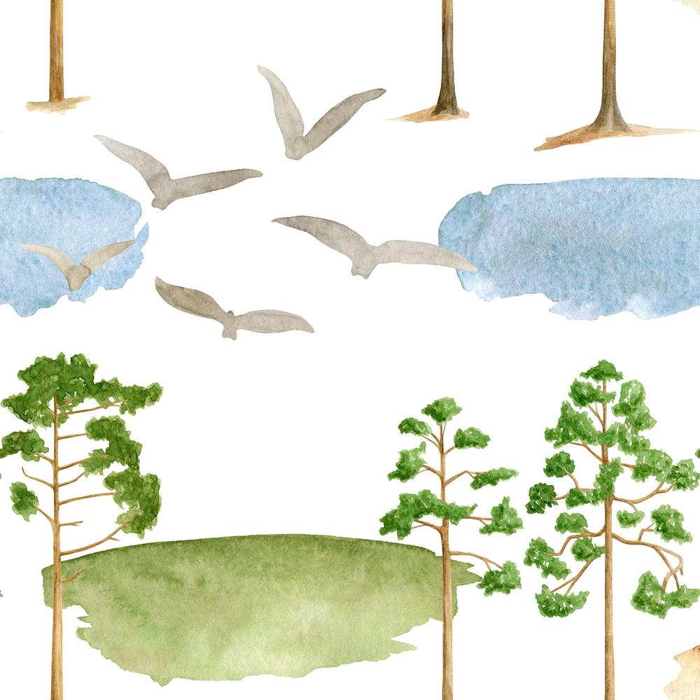 Coastal-wallpaper-eco-friendly-easy-removal-Gioia Wall Art-3
