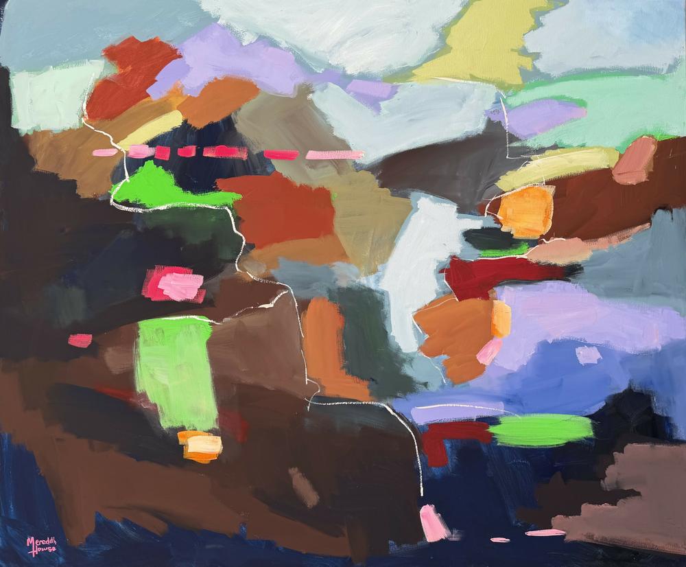 Colour Verse , Original Artwork-by-Meredith Howse-original art-Gioia
