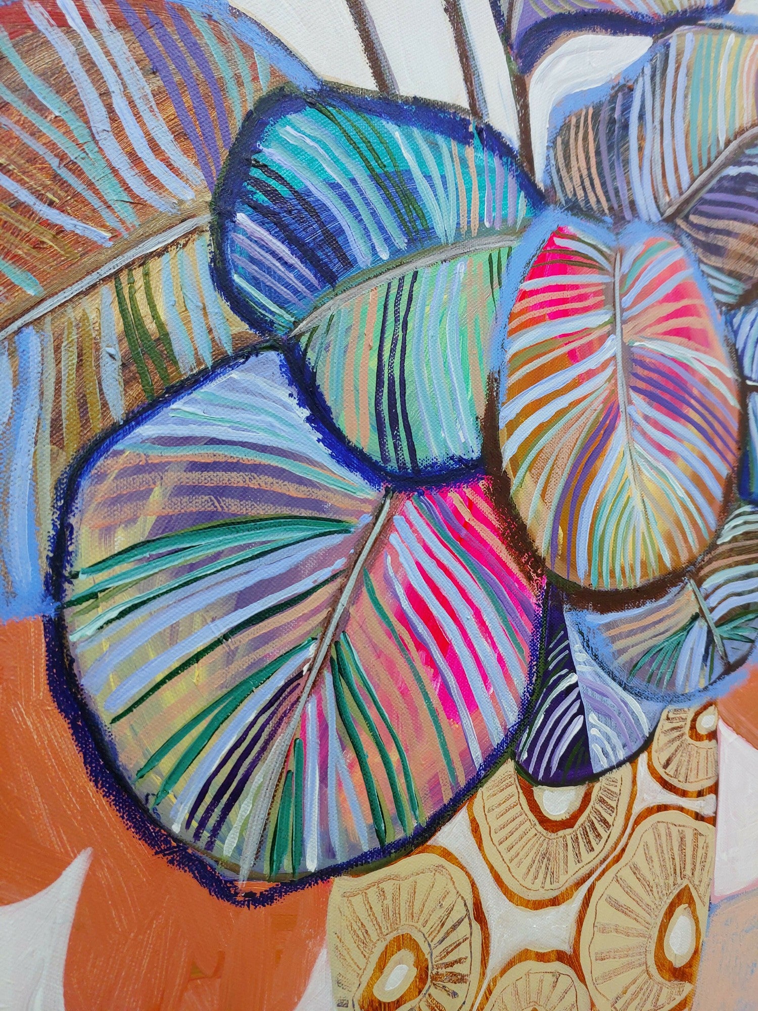 Colourful Kind, Original Hand-Painted Canvas By Amanda Skye-by-Amanda Skye-original art-Gioia