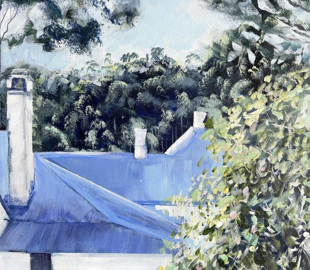 Commandants House. Original hand-painted artwork by Meredith Howse.-by-Meredith Howse-original art-Gioia