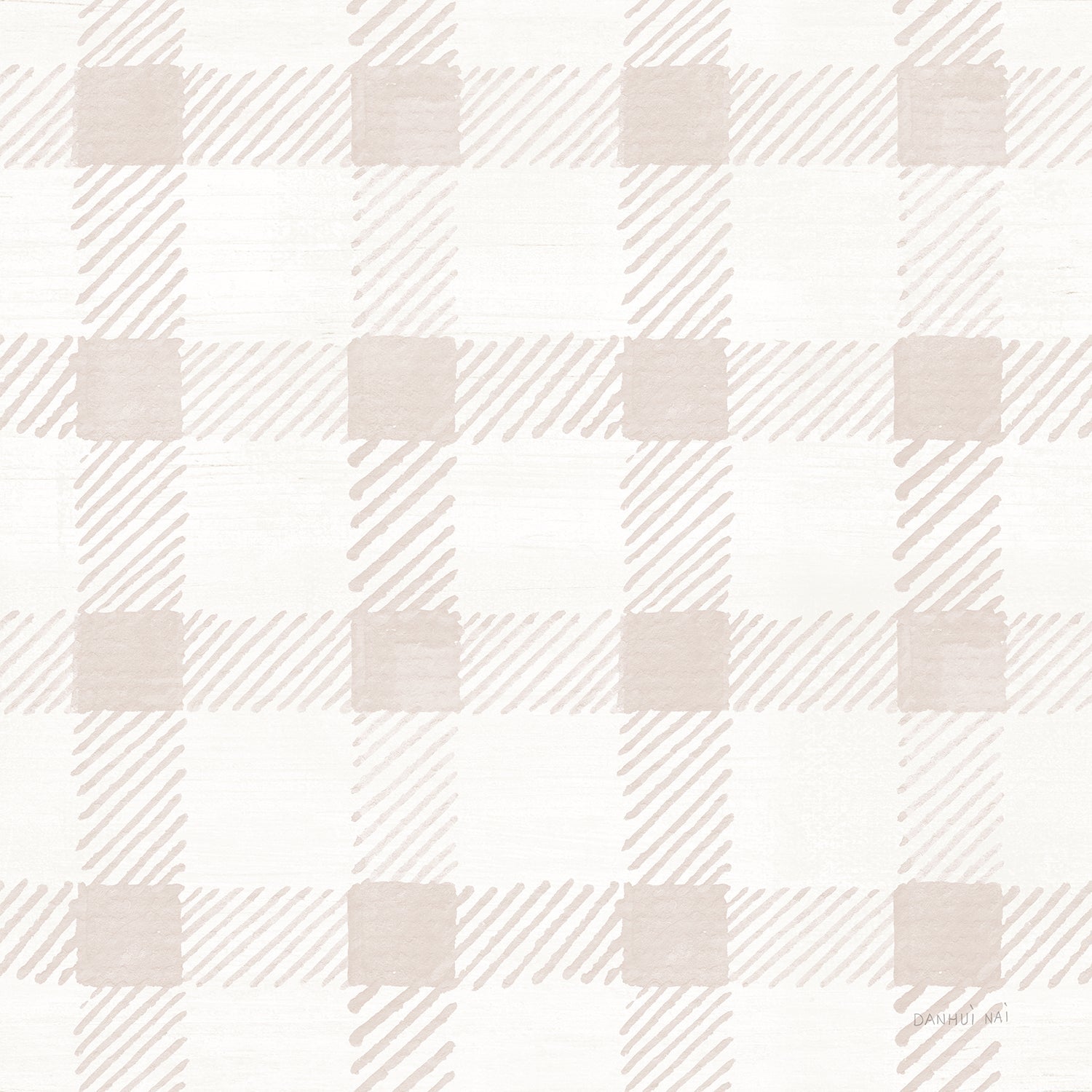 Cottage Garden Pattern Style B, Wallpaper