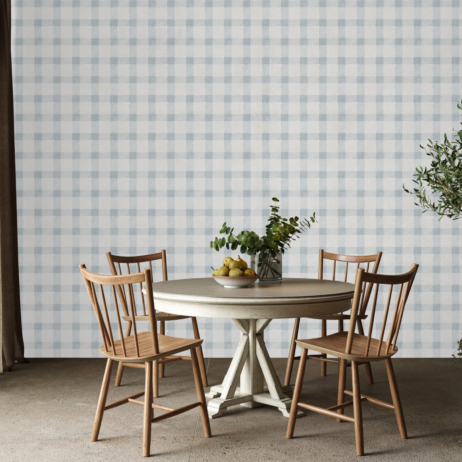 Cottage Garden Pattern Style M, Wallpaper