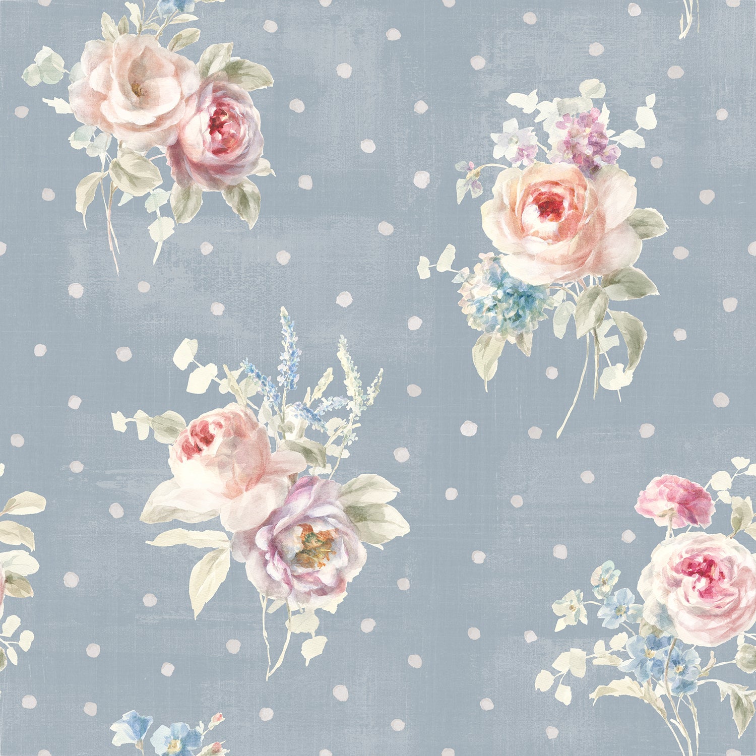 Cottage Garden Pattern Style S, Wallpaper