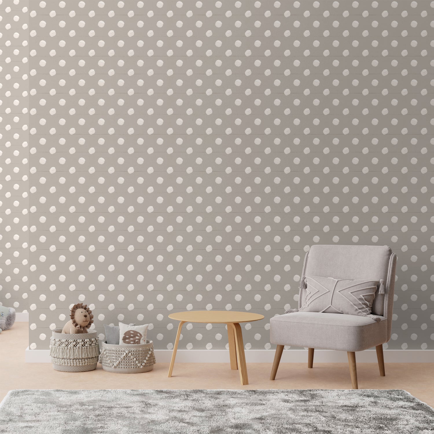 Country Life, Beige Background