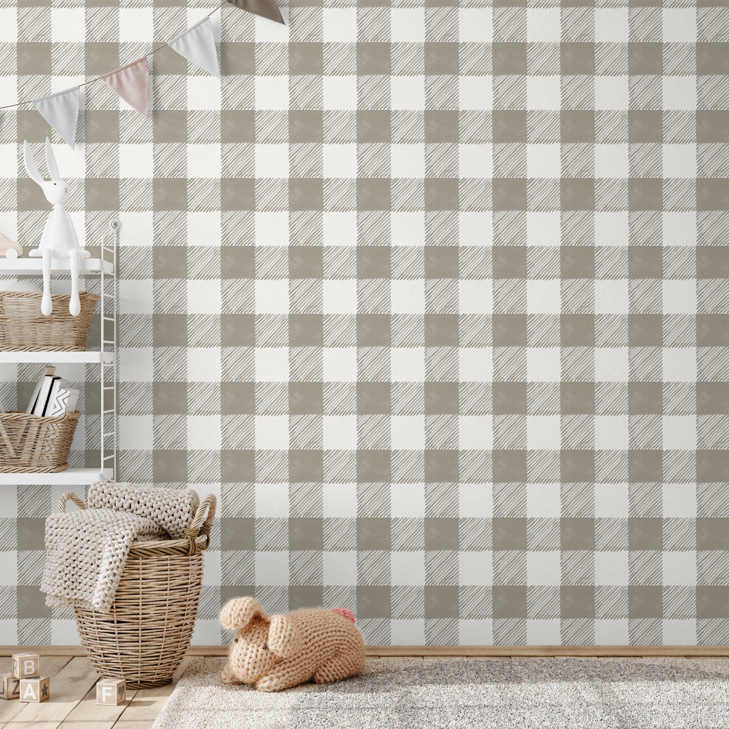 Country Life, Biege Gingham
