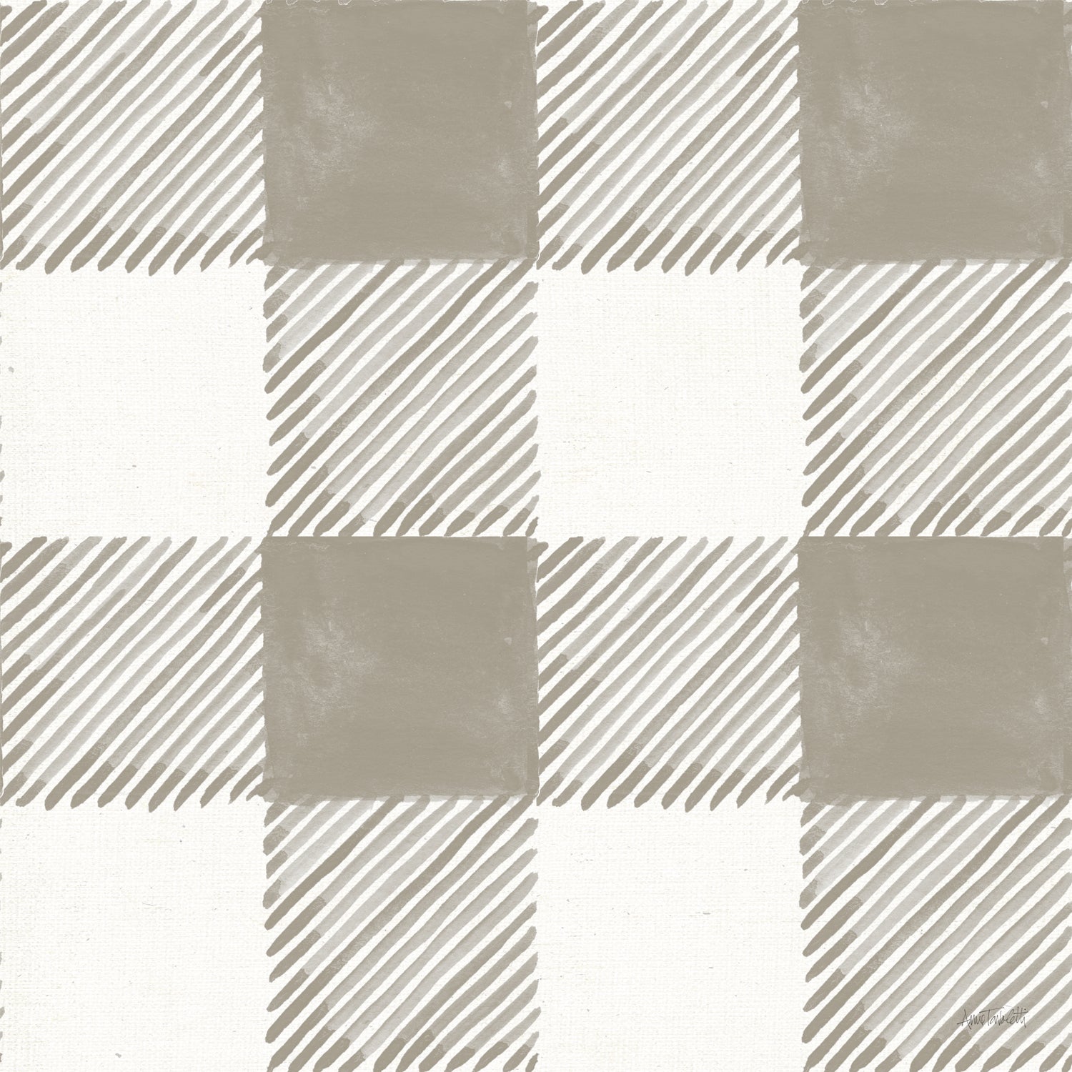 Country Life, Biege Gingham