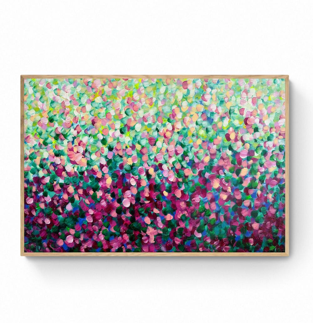 Dance with me, Original Hand-Painted Canvas By Katherine Spiller-by-Katherine Spiller Original Art-original art-Gioia