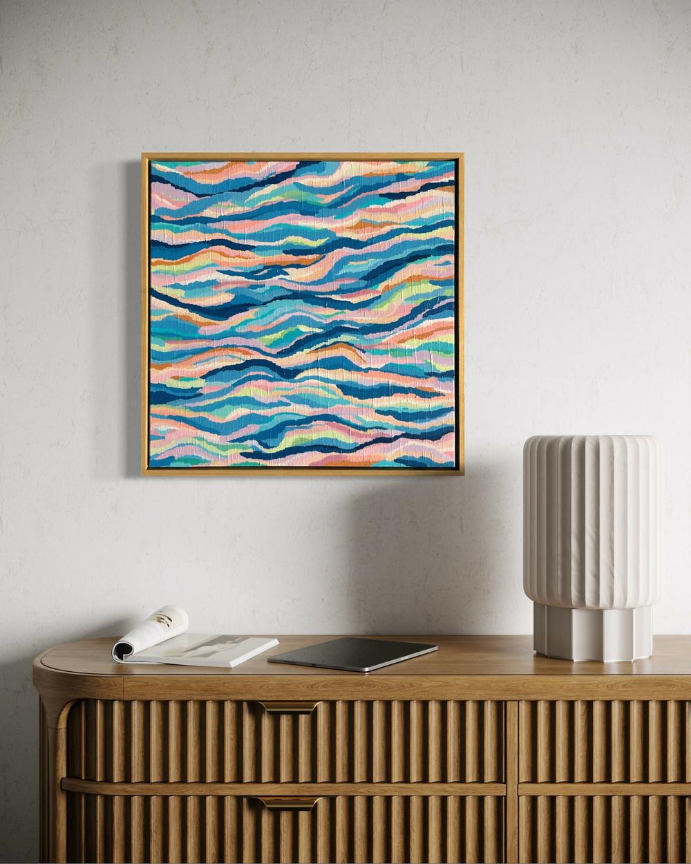 Deep Dive-by-Lauren Louise-original art-Gioia