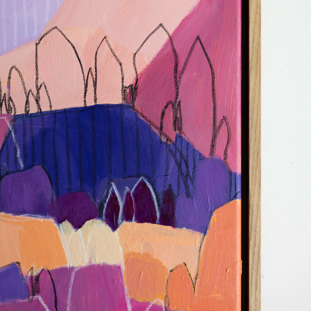 Desert Calling-by-Fiona Brown Original Art-original art-Gioia