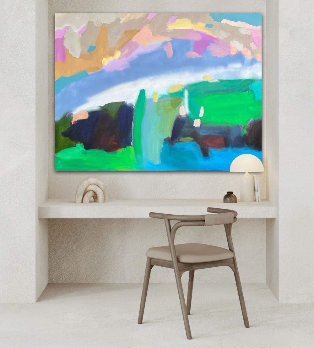Discover. Original hand-painted artwork.-by-Meredith Howse-original art-Gioia