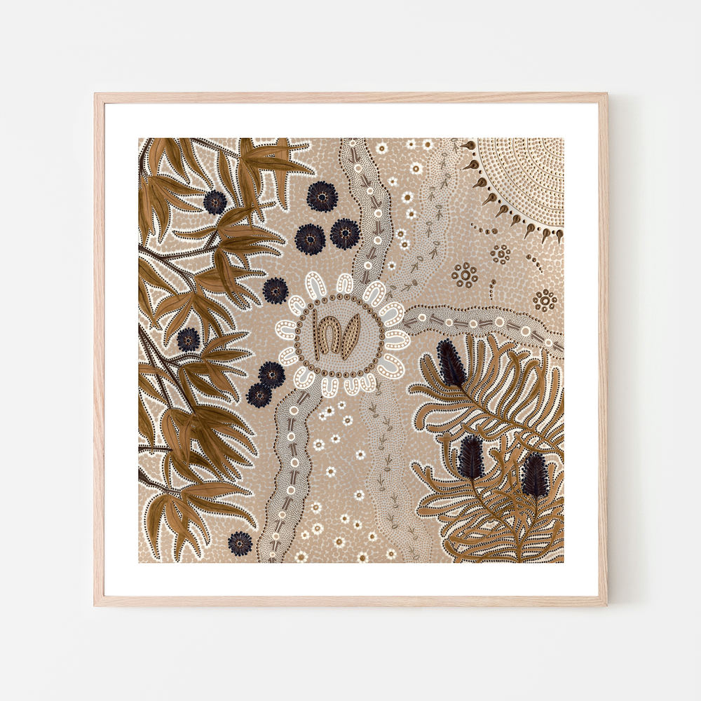 She who Guides, Brown tone