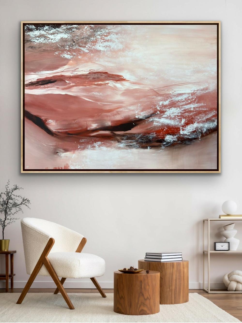 Dreamlike Lands-by-Carrie Welsh-original art-Gioia