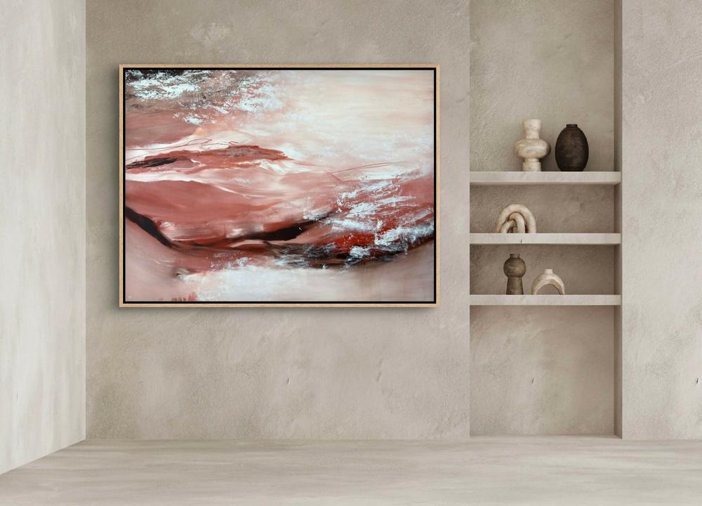 Dreamlike Lands-by-Carrie Welsh-original art-Gioia