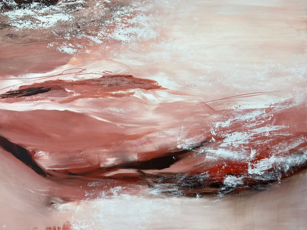 Dreamlike Lands-by-Carrie Welsh-original art-Gioia