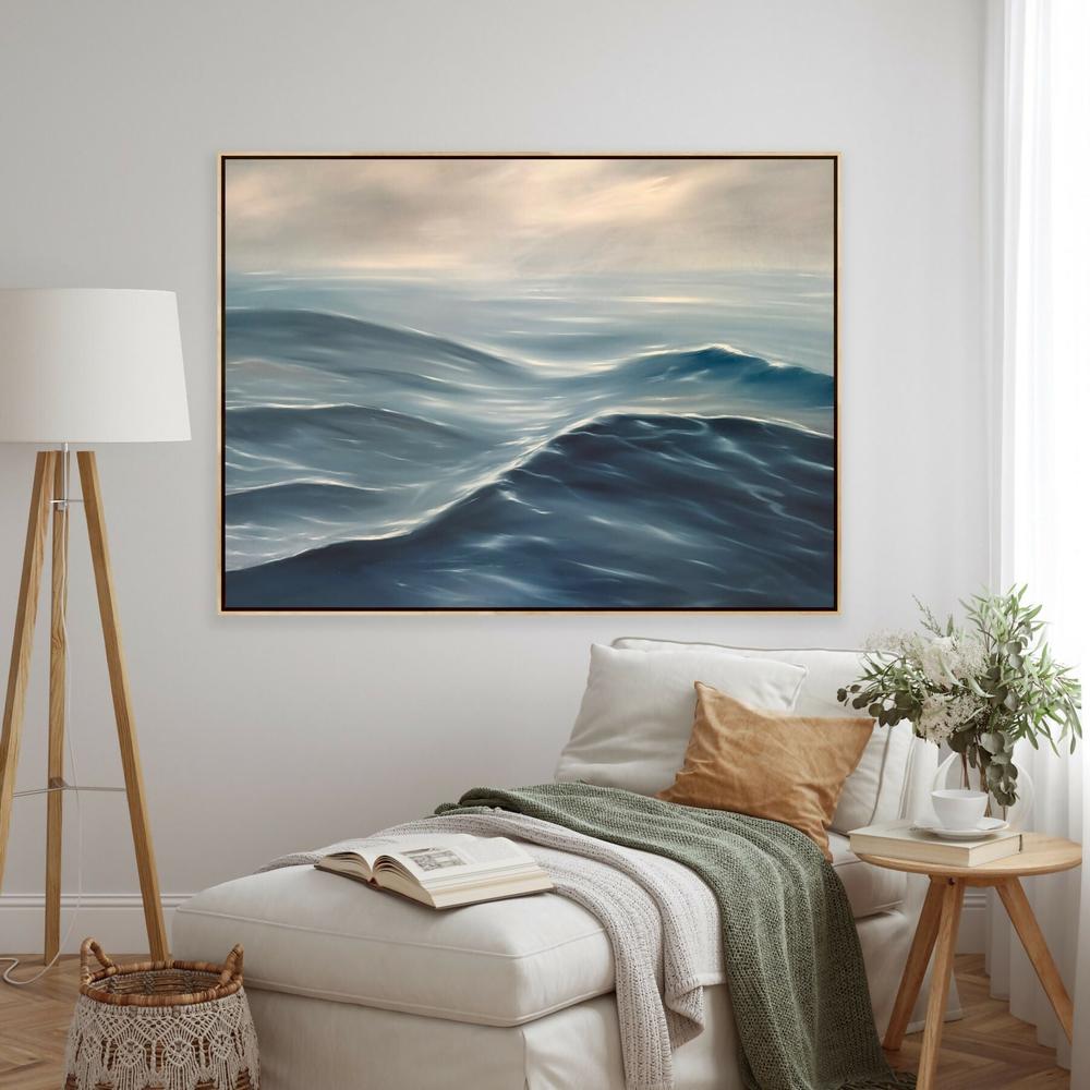 Drifting Back to the Shoreline , Original Artwork-by-Alanah Jarvis-original art-Gioia