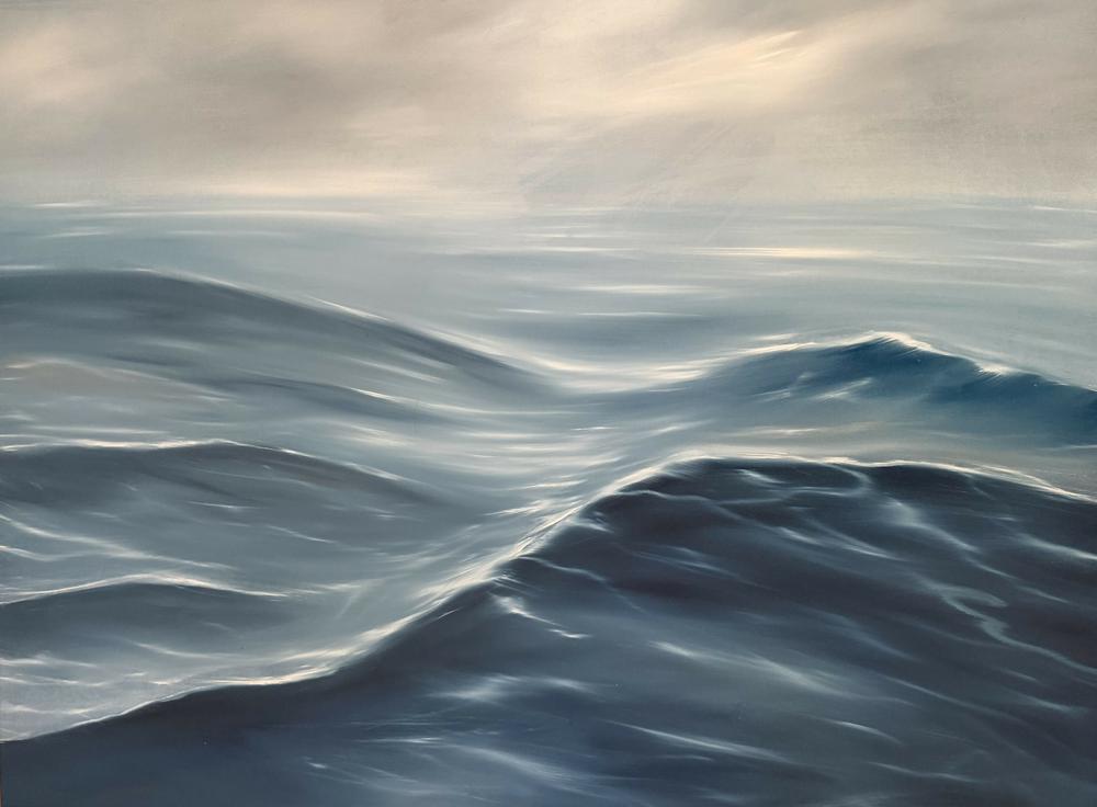 Drifting Back to the Shoreline , Original Artwork-by-Alanah Jarvis-original art-Gioia