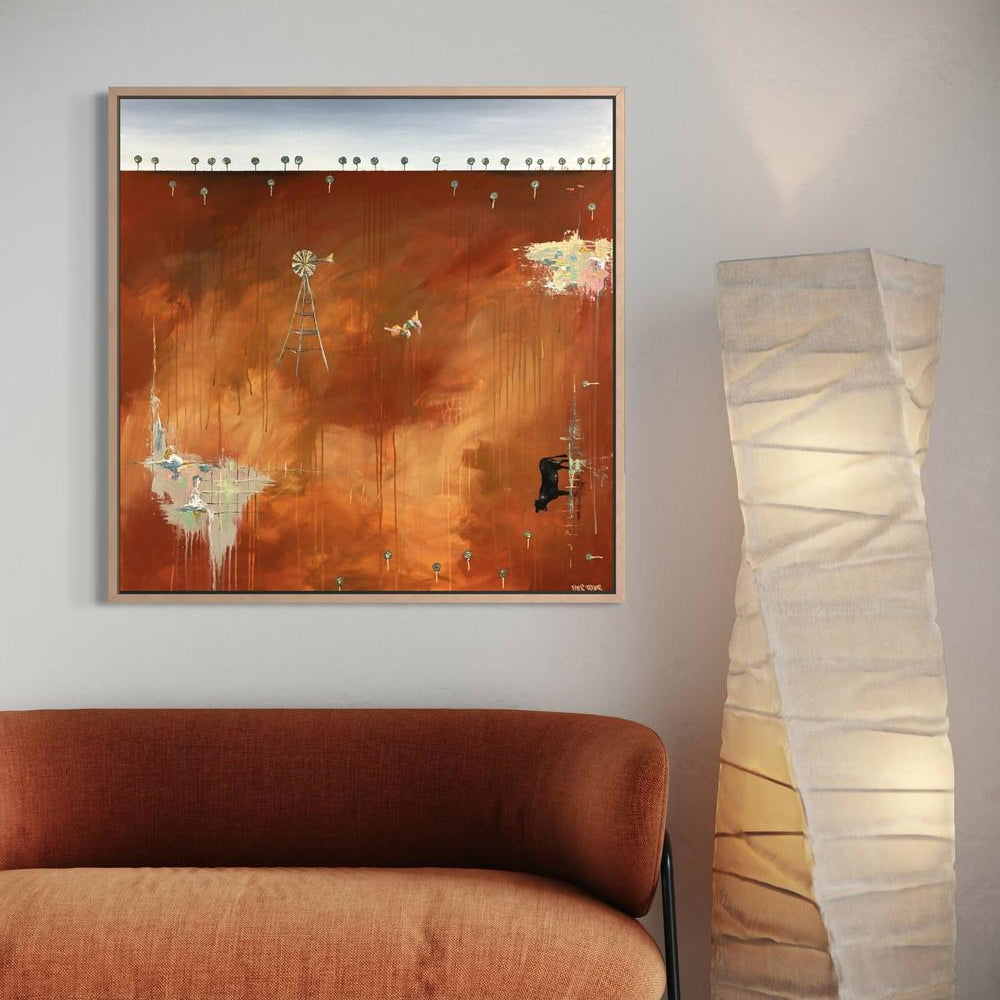 Dry Dusty Day-by-Peter Taylor-original art-Gioia