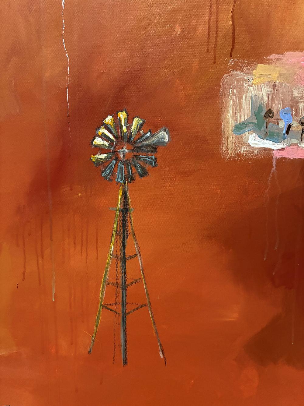 Dust and Dreams-by-Peter Taylor Original Art-original art-Gioia