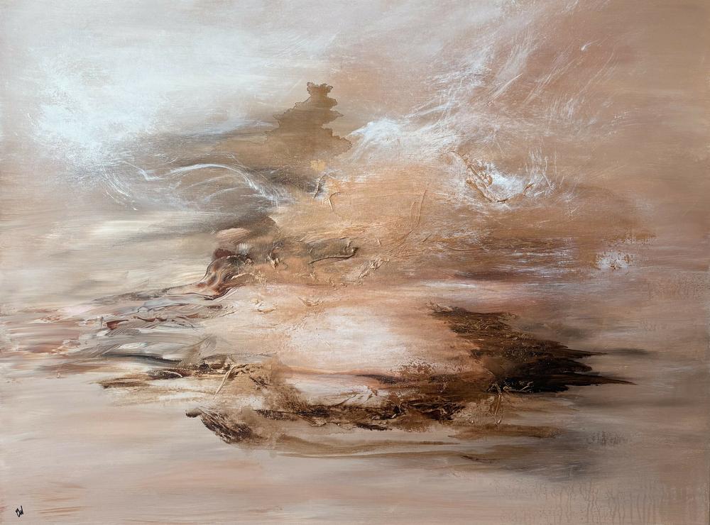 Earthen Reverie-by-Carrie Welsh-original art-Gioia