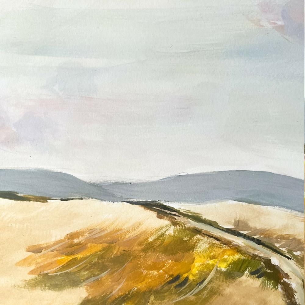 Echoes of the Horizon 02 , Original Artwork-by-Lucrecia Caporale-original art-Gioia