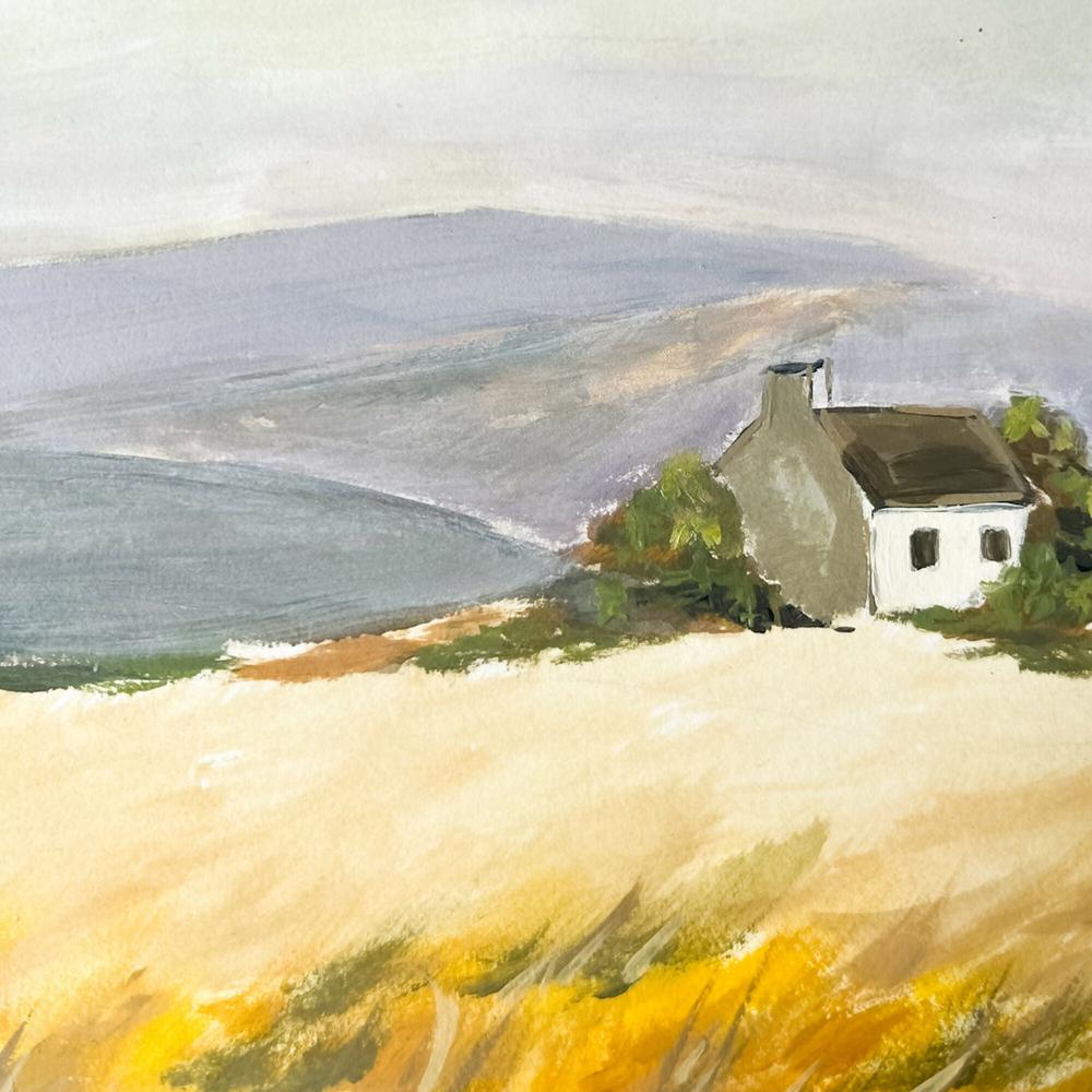Echoes of the Horizon , Original Artwork-by-Lucrecia Caporale-original art-Gioia