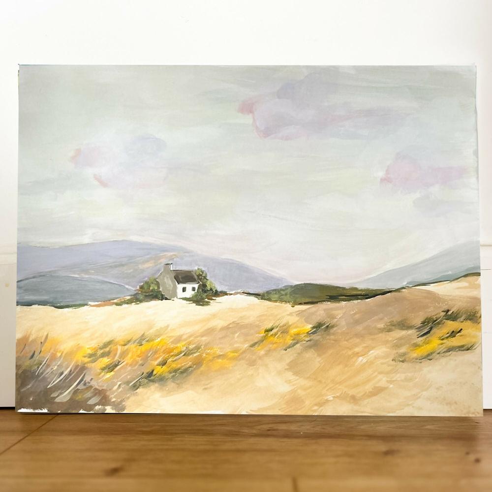 Echoes of the Horizon , Original Artwork-by-Lucrecia Caporale-original art-Gioia