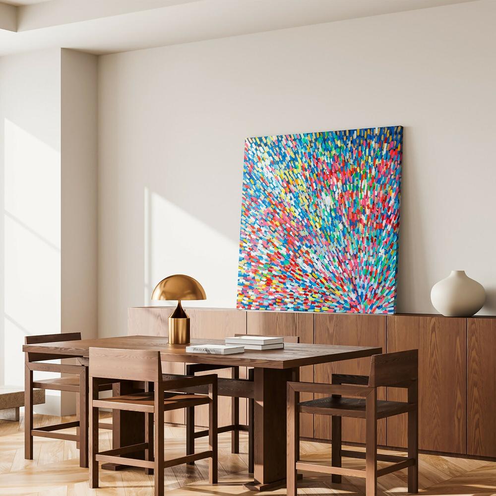 Electric Burst, Original Hand Painting By Christian Emmanuel-by-Christian Emmanuel-original art-Gioia