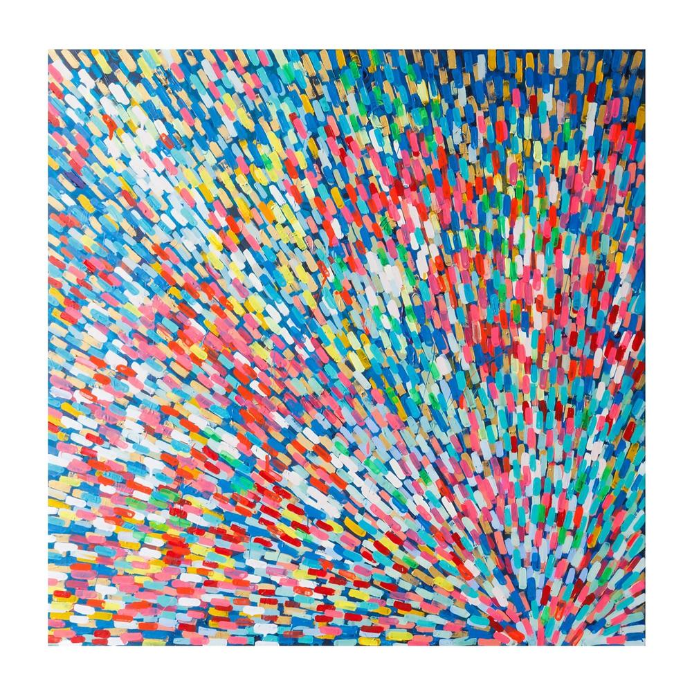 Electric Burst, Original Hand Painting By Christian Emmanuel-by-Christian Emmanuel-original art-Gioia