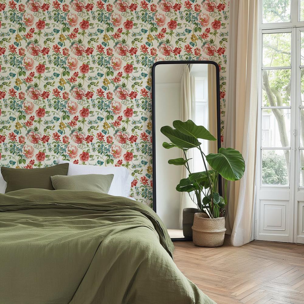 Elegant Floral Pattern I-wallpaper-eco-friendly-easy-removal-Danhui Nai-5