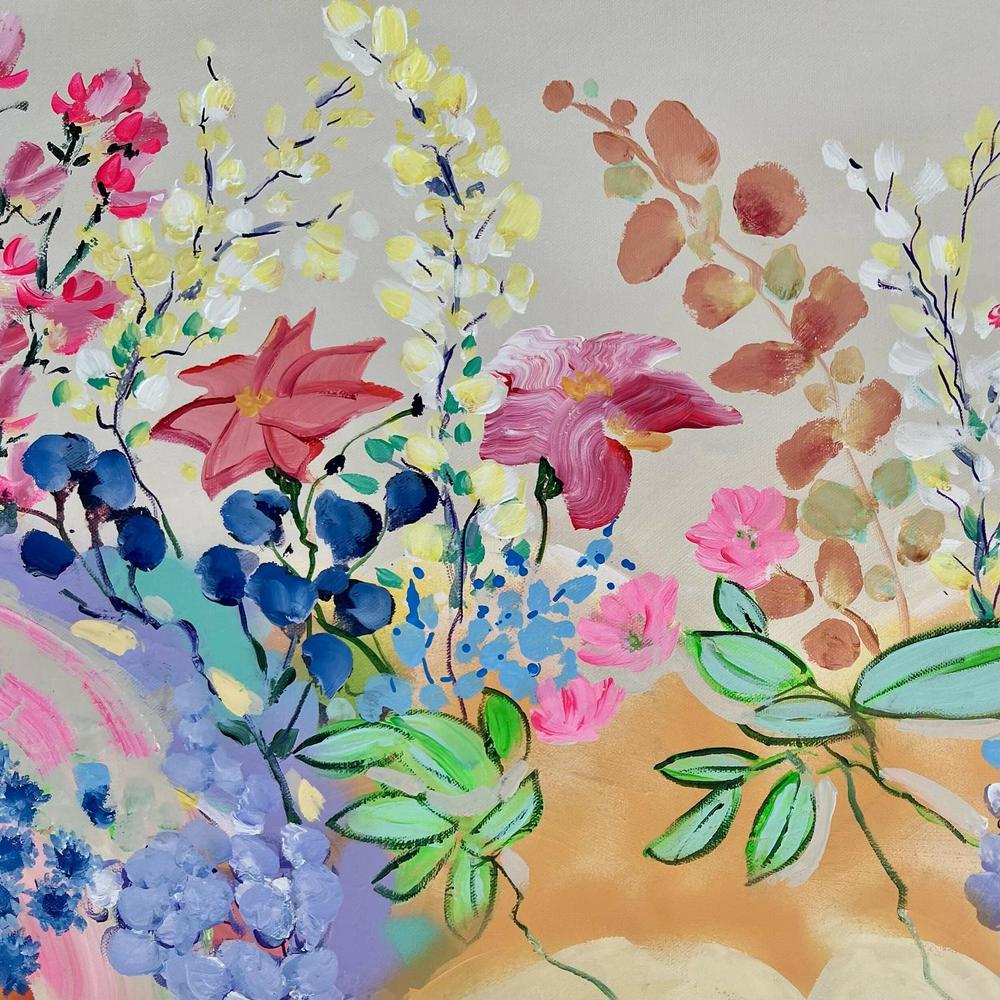 Enlightened Vintage. Original hand-painted artwork by Meredith Howse.-by-Meredith Howse-original art-Gioia