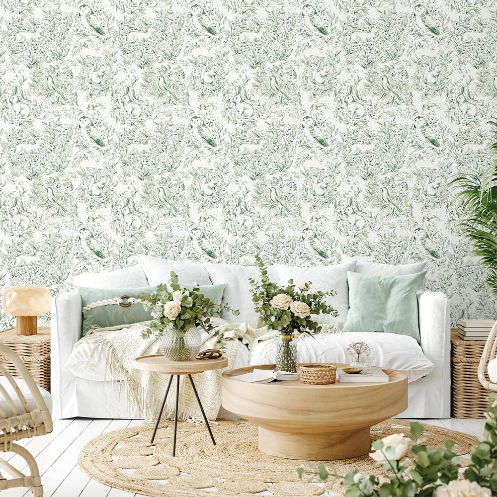 Ethereal Forest Pattern IIIB-wallpaper-eco-friendly-easy-removal-Katrina Pete-5