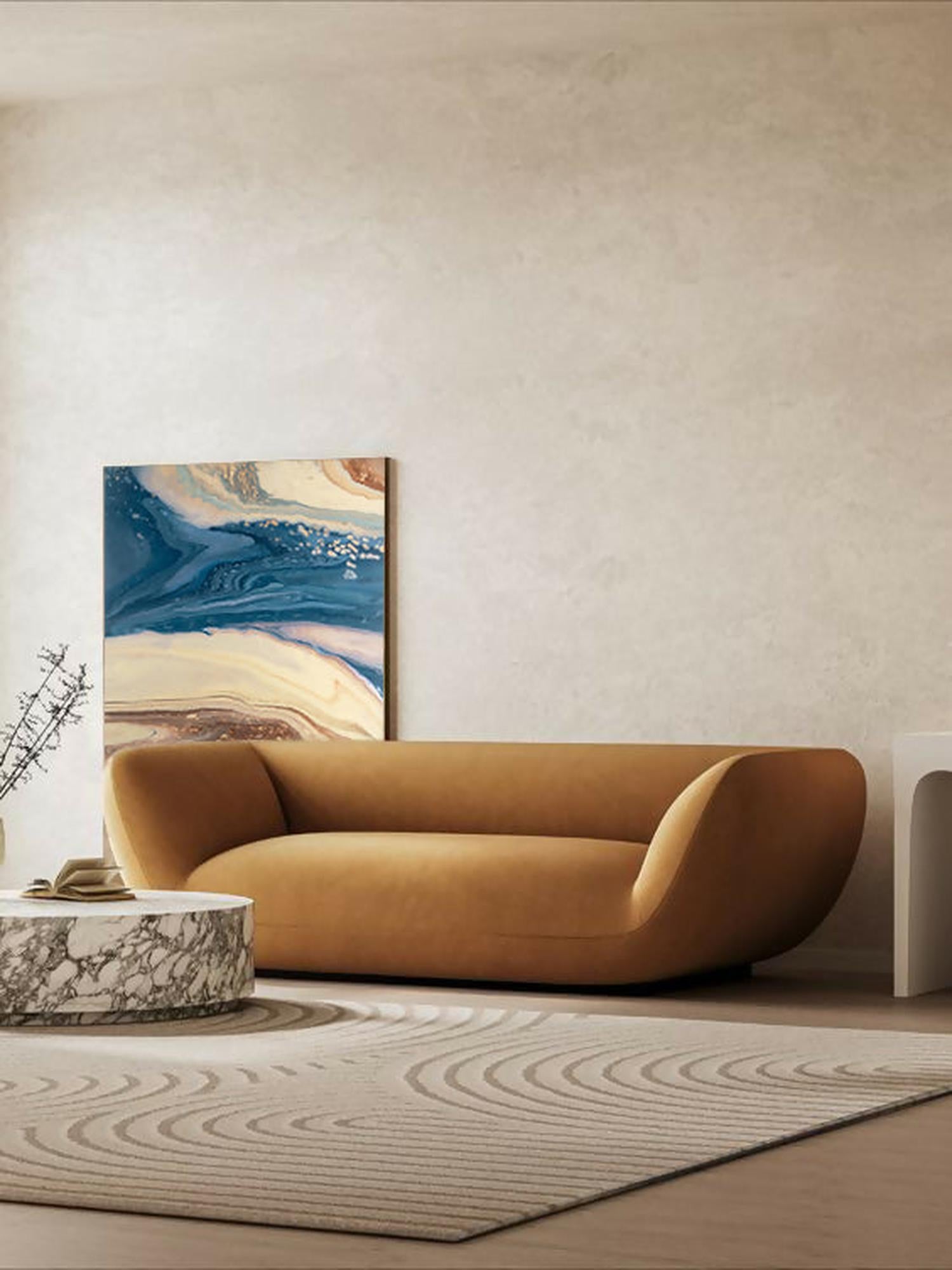 Sahara Whispers, Original Mixed Media By Jayda Koludrovic
