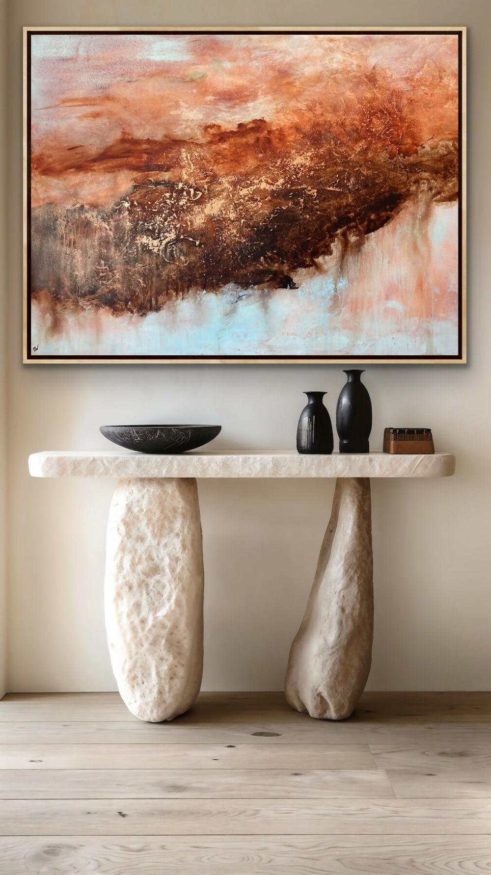 Fading Earth-by-Carrie Welsh-original art-Gioia