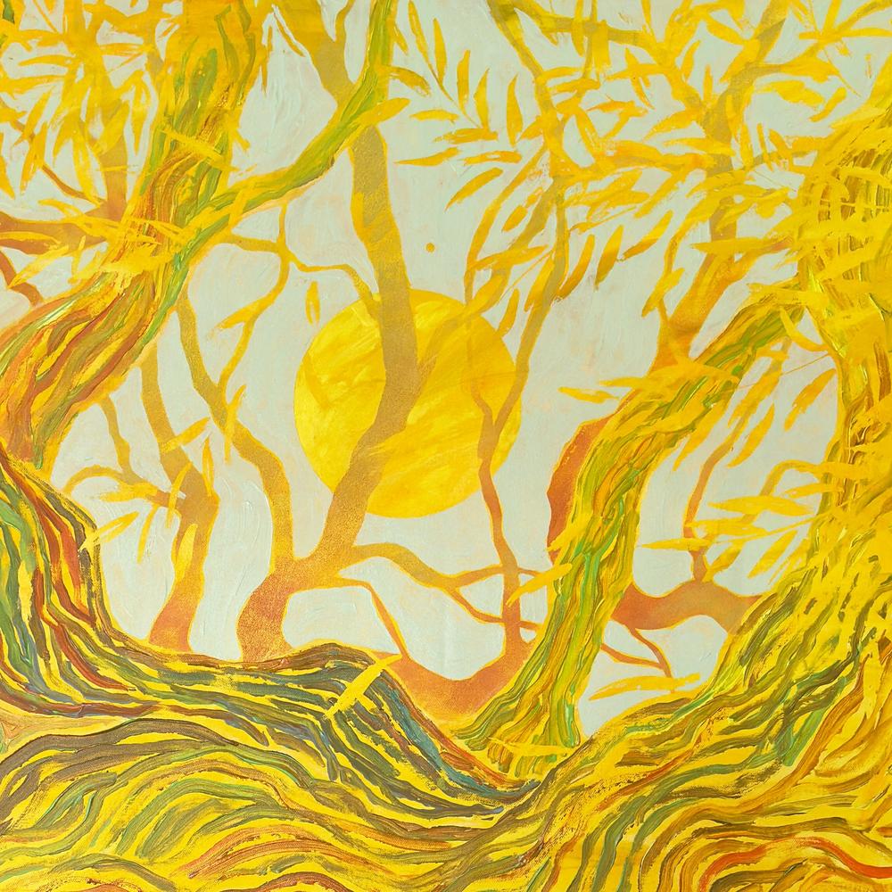 Fall Willows - Original Painting-by-Ekaterina Prisich-original art-Gioia