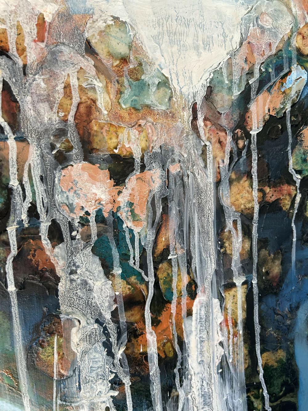 Falling in Love-by-Astrid Dahl Original Art-original art-Gioia