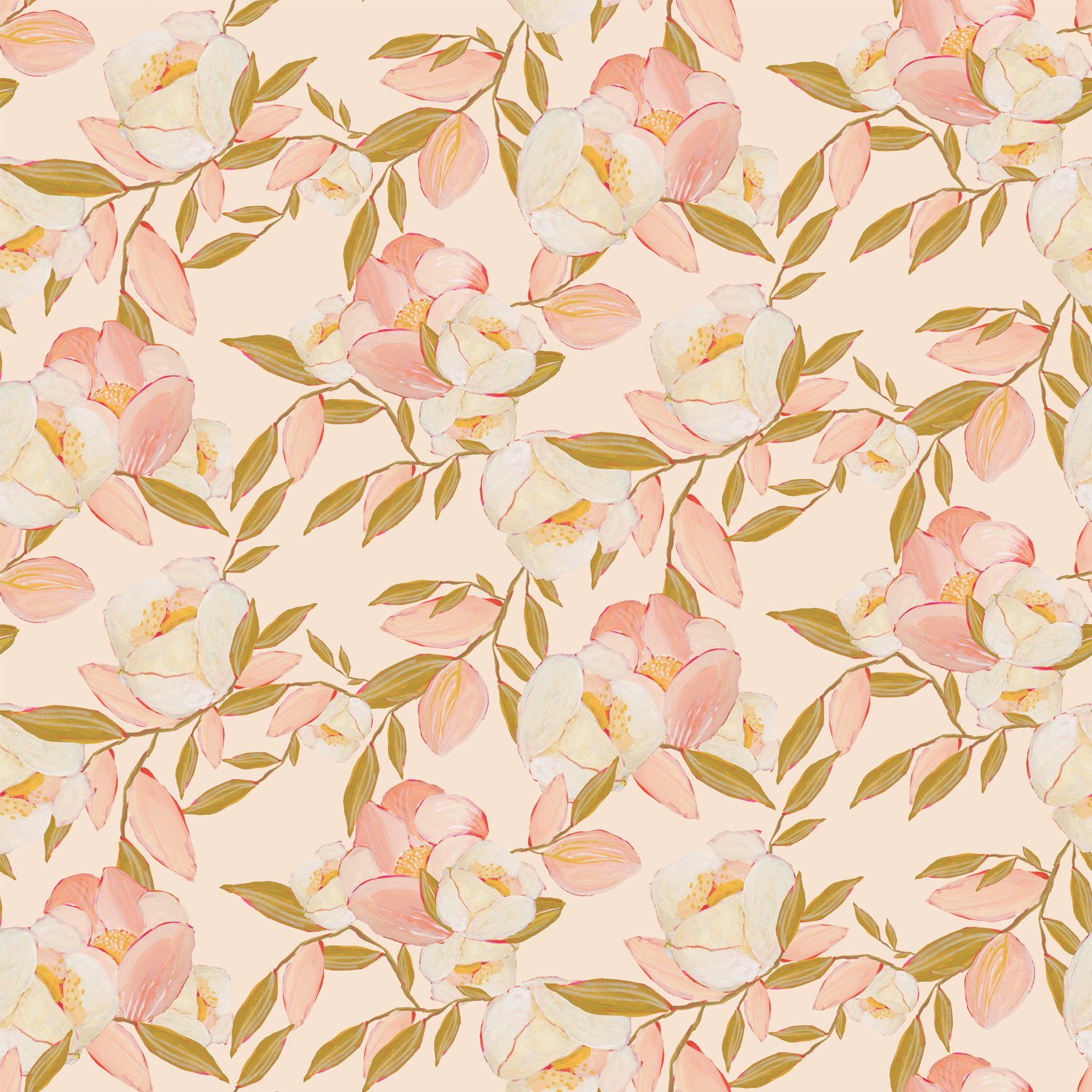 Farm House Vase Medium Blush, Wallpaper