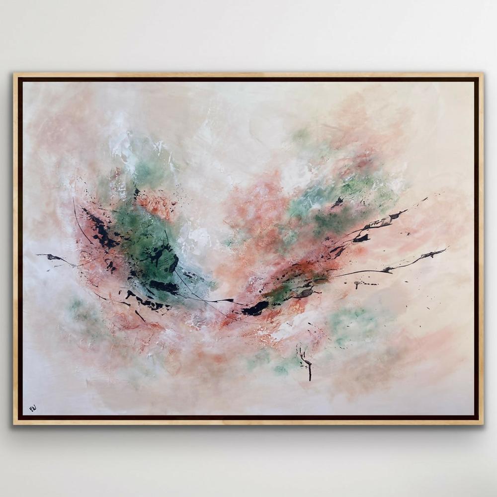 Featherlight-by-Carrie Welsh-original art-Gioia