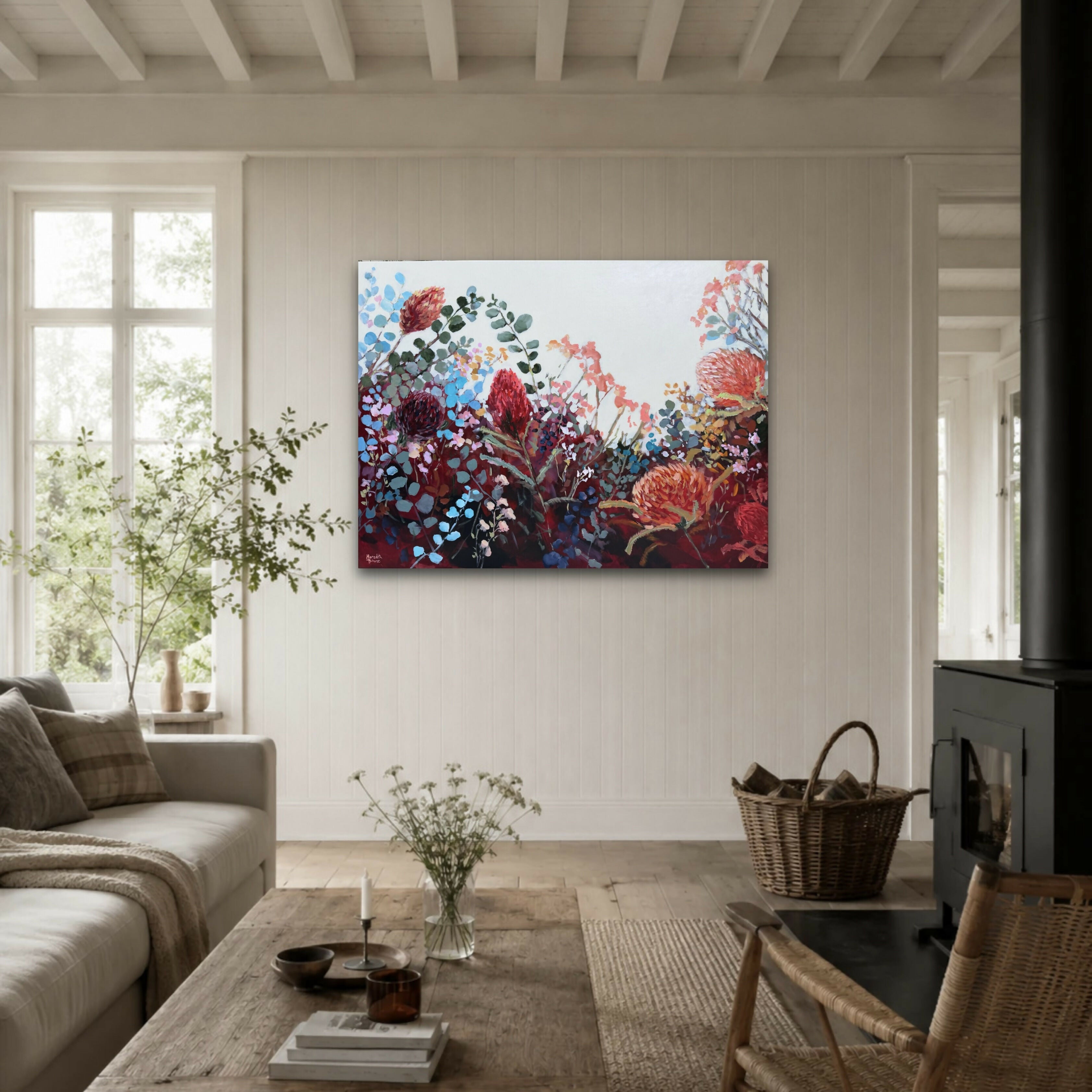 Waratah Vintage, Original Artwork