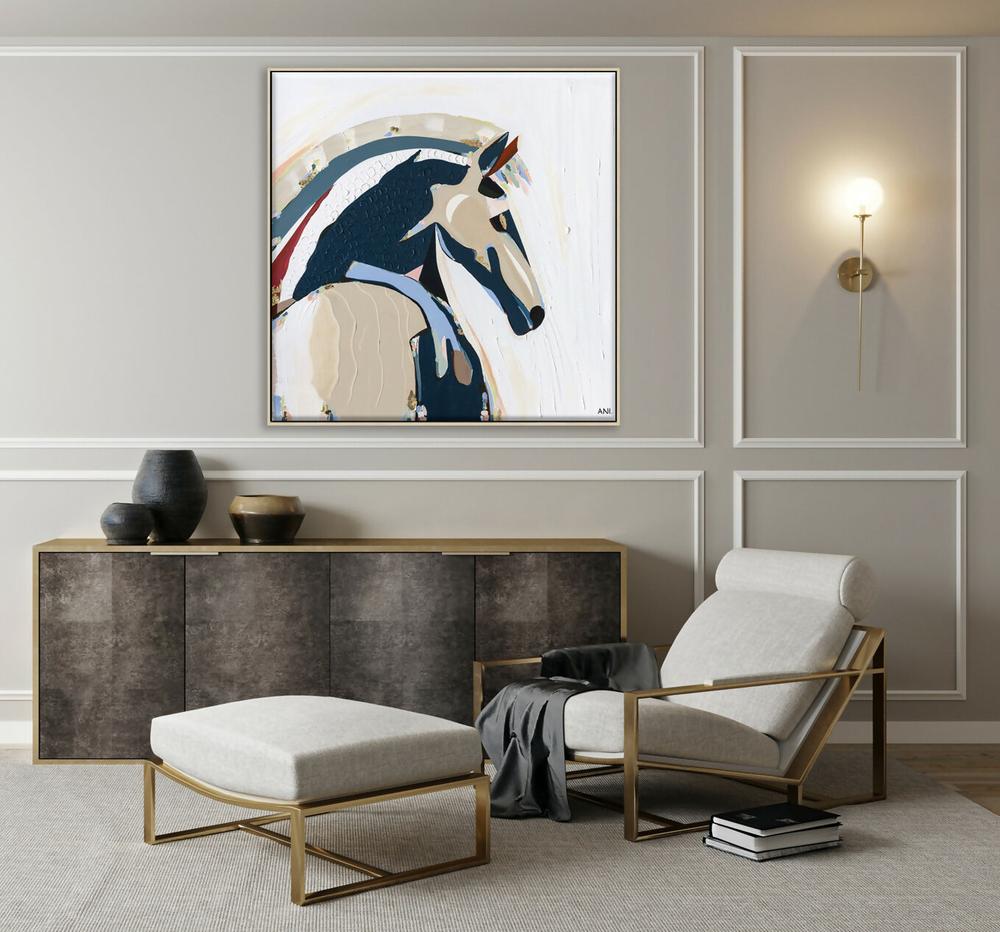 Fire Horse-by-Ani Ipradjian-original art-Gioia
