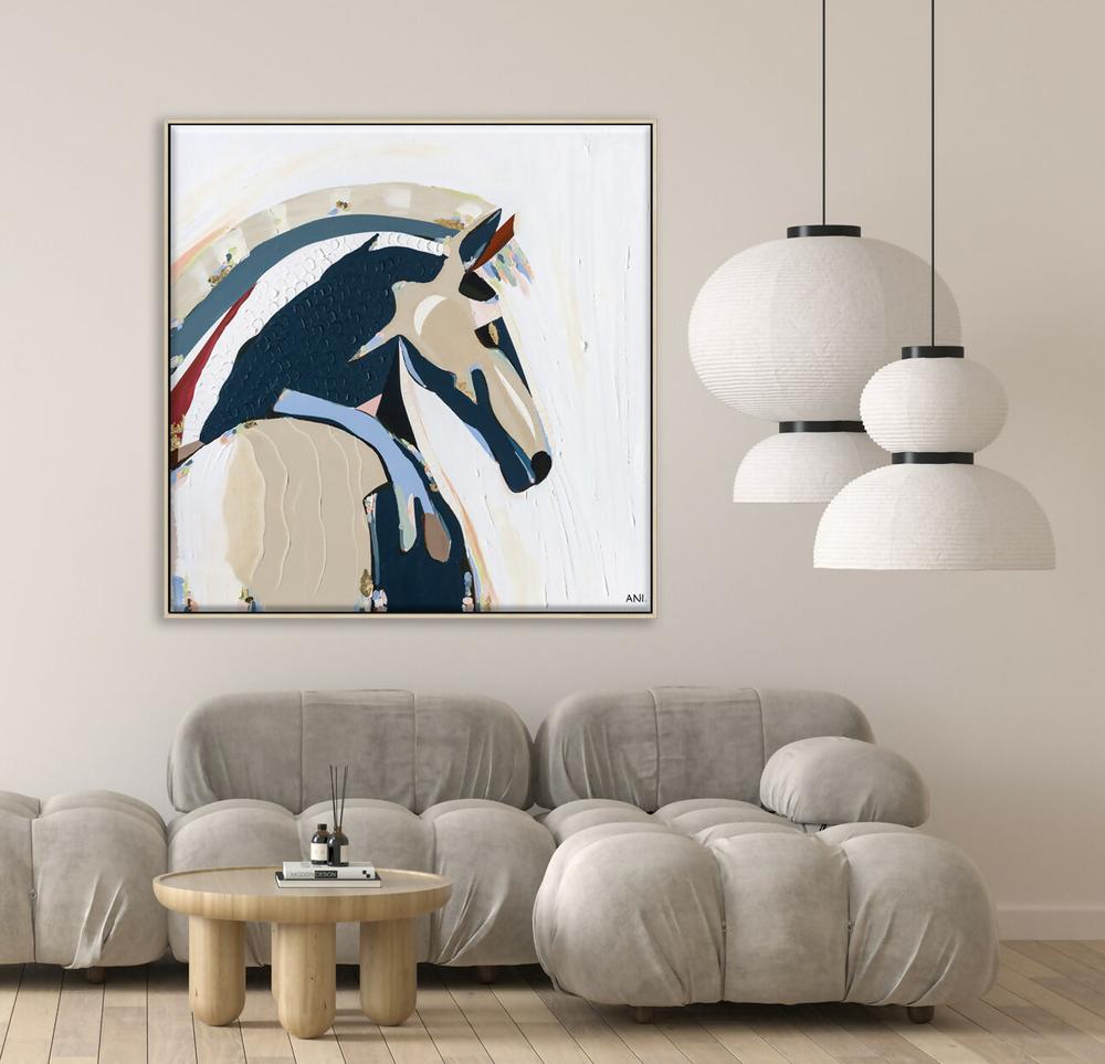 Fire Horse-by-Ani Ipradjian-original art-Gioia