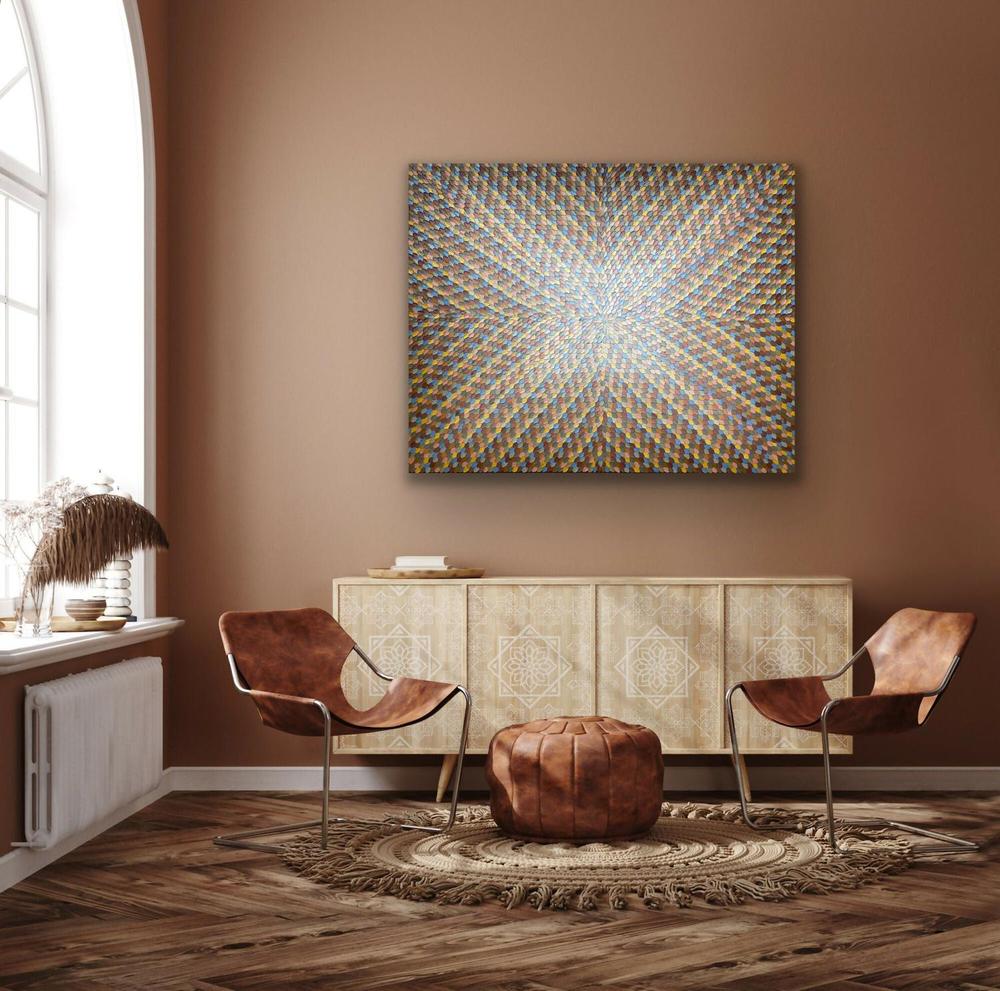 Flair For The Dramatic , Original Artwork-by-Guzaliya Xavier-original art-Gioia