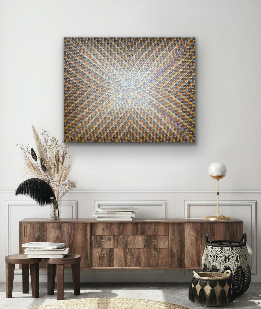 Flair For The Dramatic , Original Artwork-by-Guzaliya Xavier-original art-Gioia
