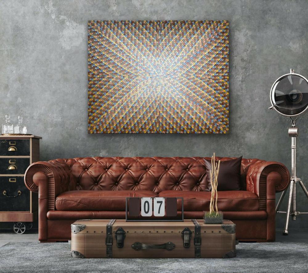 Flair For The Dramatic , Original Artwork-by-Guzaliya Xavier-original art-Gioia