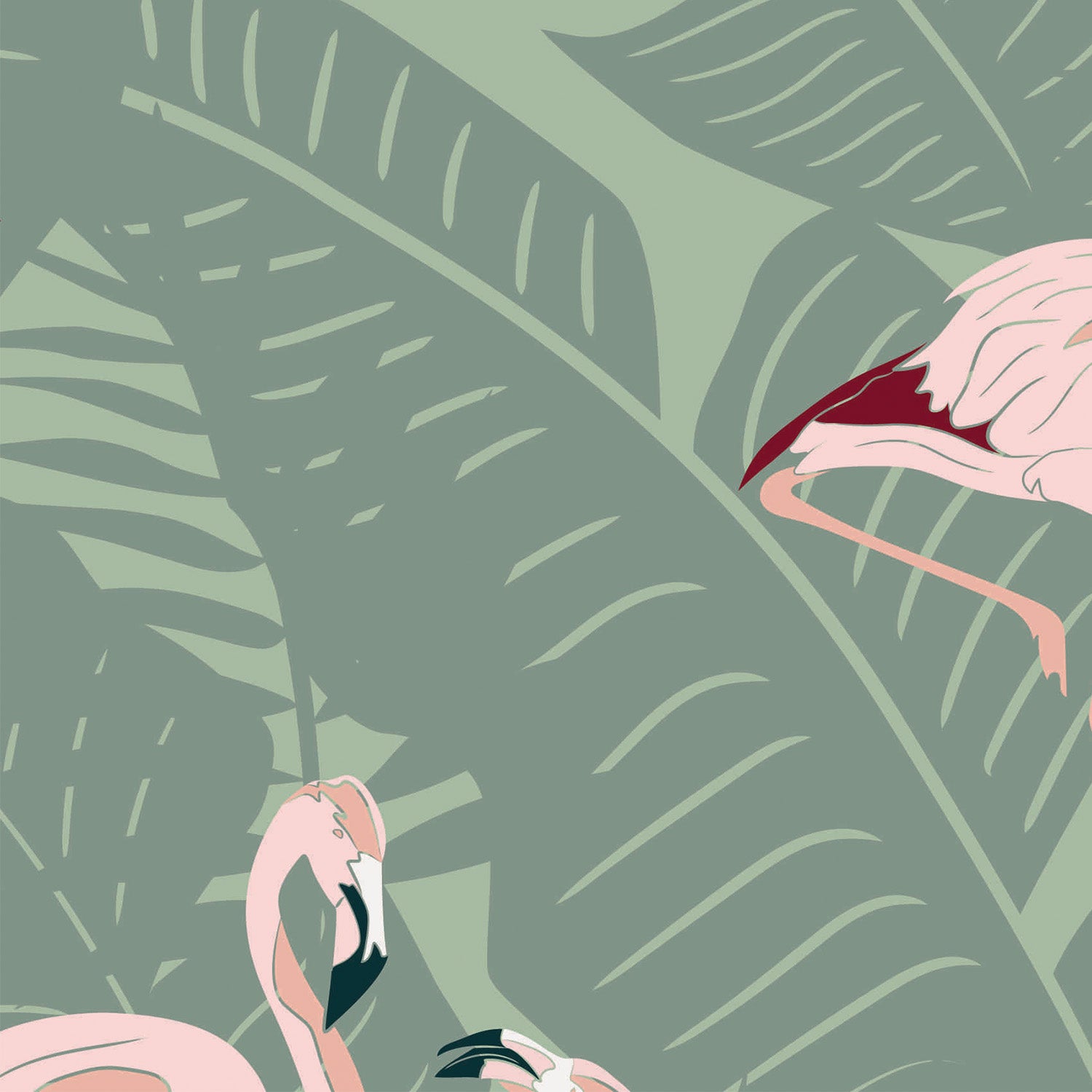 Flamingoes Jade