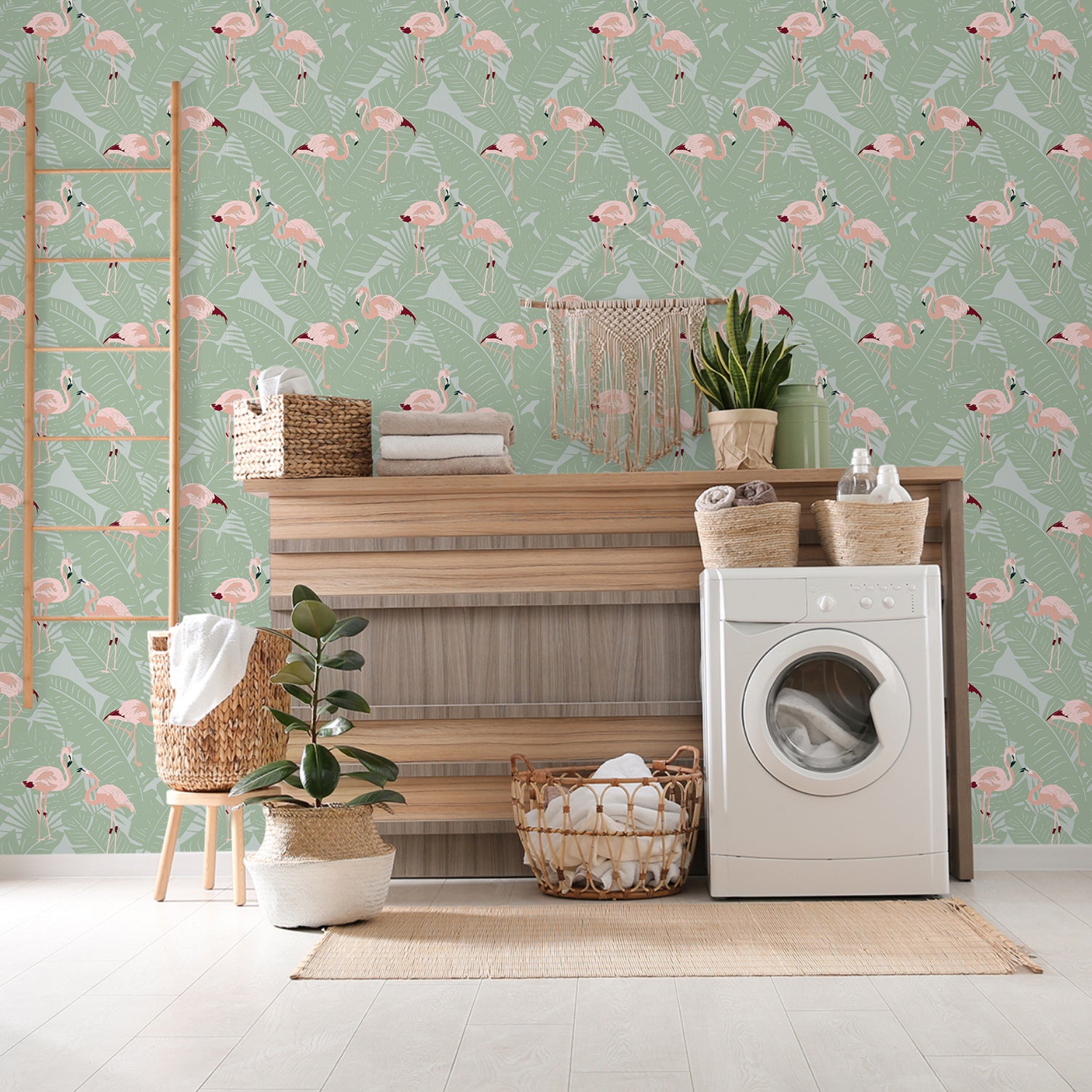 Flamingoes Sage