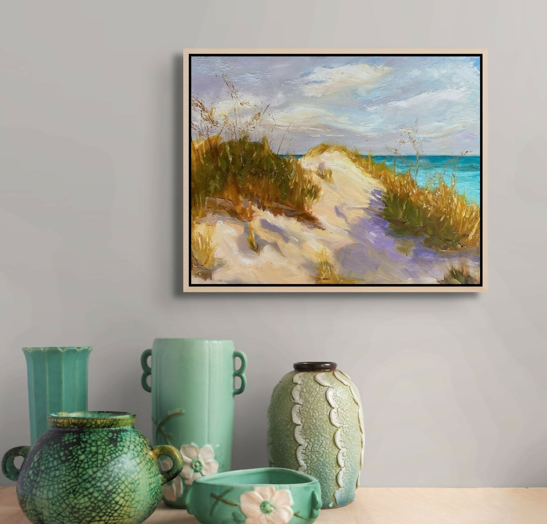 Ocean View in Morning Light