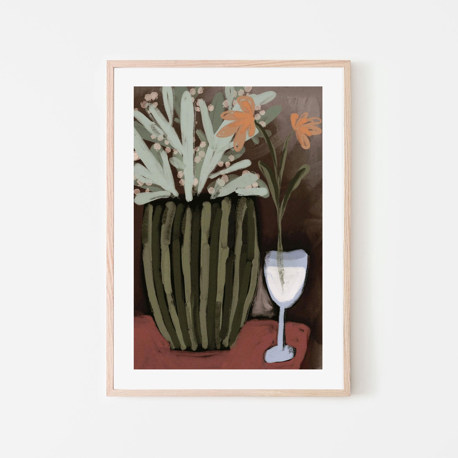 Floral still life, Style B
