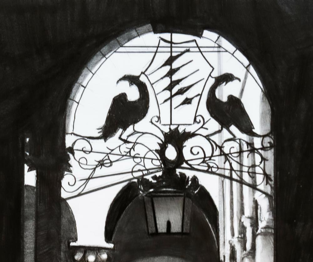 Florence-by-Nigel Bailey Original Art-original art-Gioia