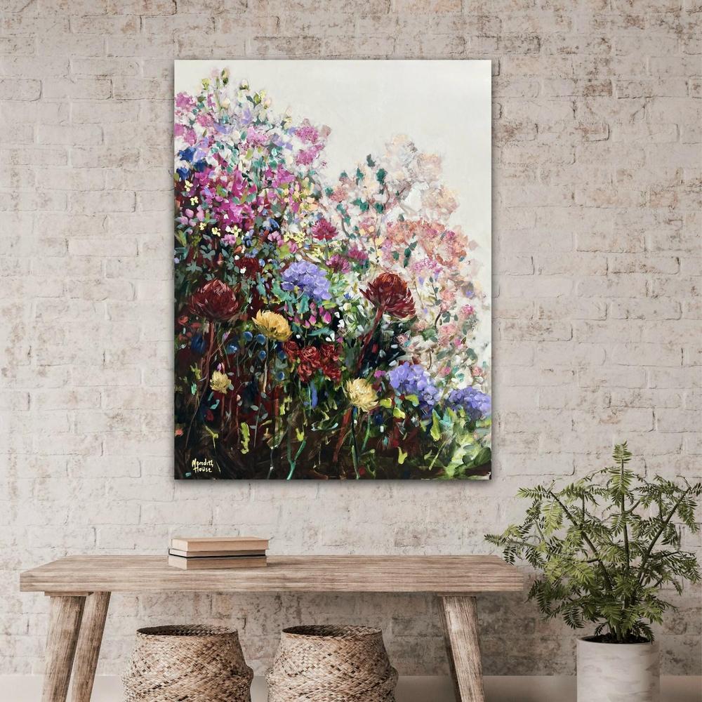 Flower Vintage. Original hand-painted artwork by Meredith Howse.-by-Meredith Howse-original art-Gioia
